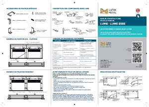 LUME-Fiche de montage