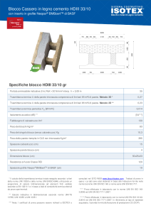 HDIII 33/10 con Neopor® BMBcert™ - scheda tecnica