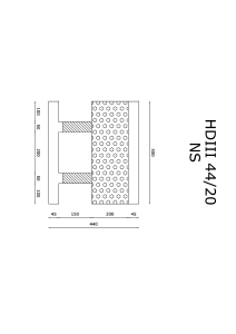 HDIII 44/20 con Neopor® BMBcert™ - dettaglio costruttivo