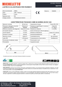 MATITA-Scheda tecnica