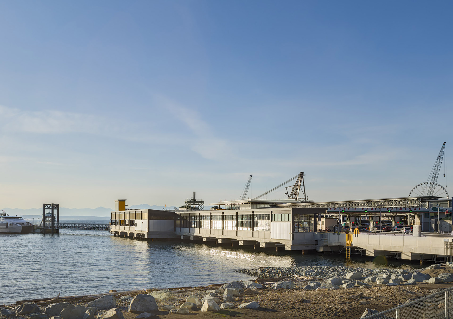 Colman Dock Ferry Terminal In Seattle - Arkitectureonweb