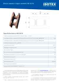 HB 30/19 - scheda tecnica