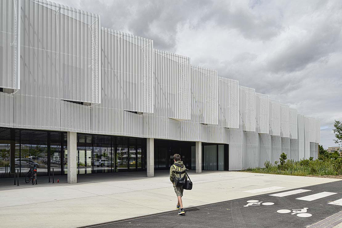 L’architettura del Conservatorio di Blagnac riorganizza il contesto urbano