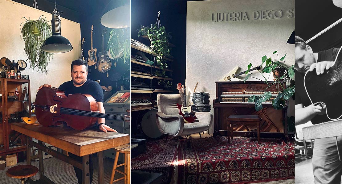 Diego Suzzi Violin Making: the manual art of bringing old musical instruments back to life