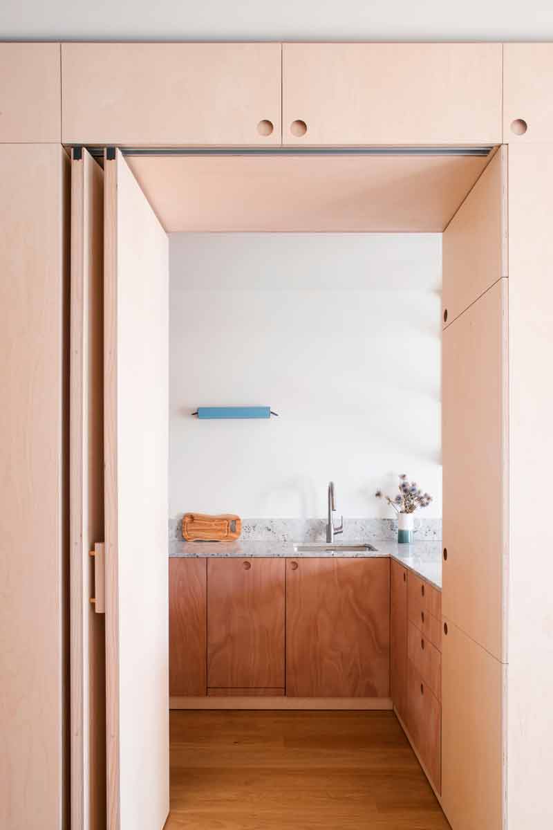 SEGUR flat: light and wood awaken the soul of a Parisian refuge