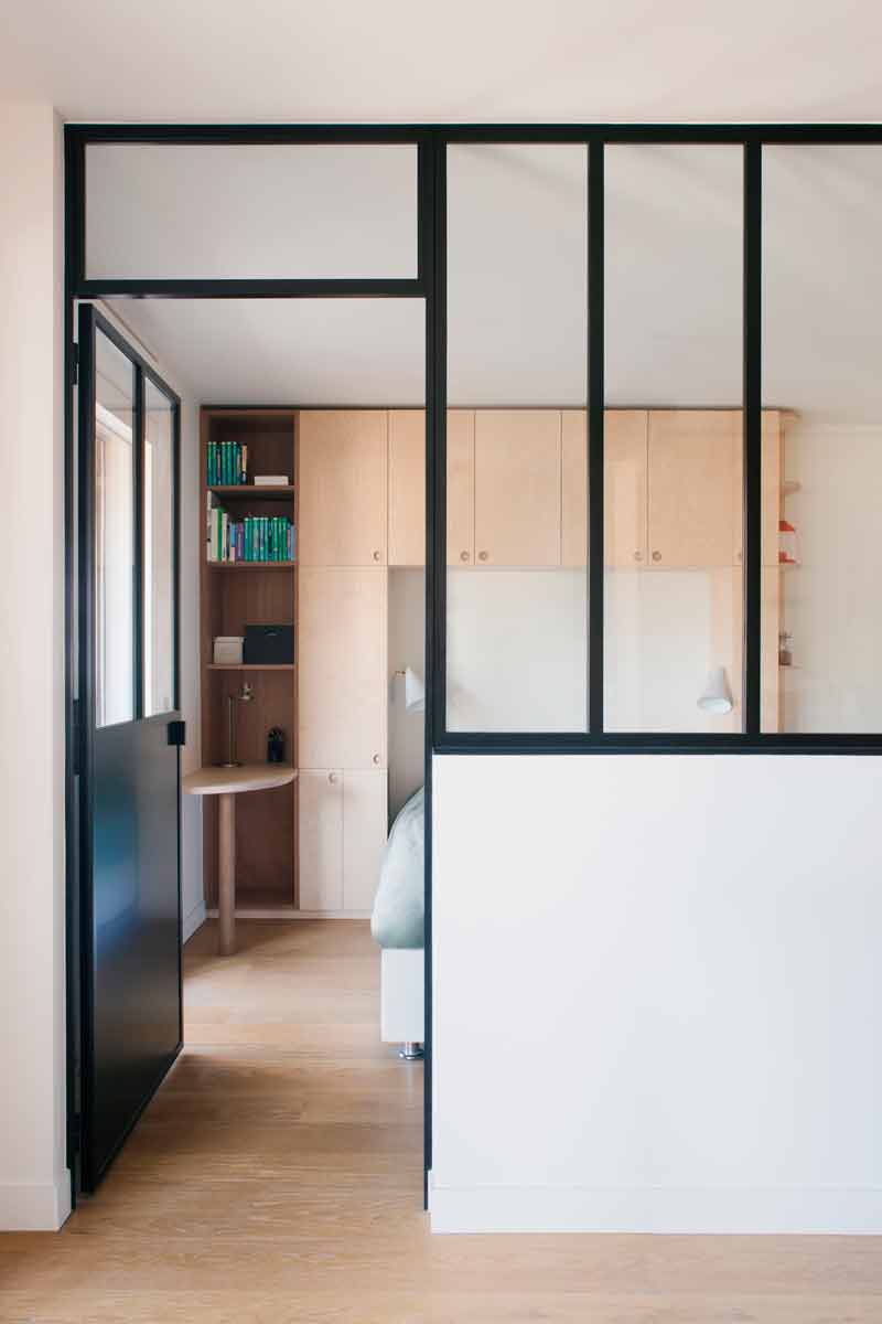 SEGUR flat: light and wood awaken the soul of a Parisian refuge
