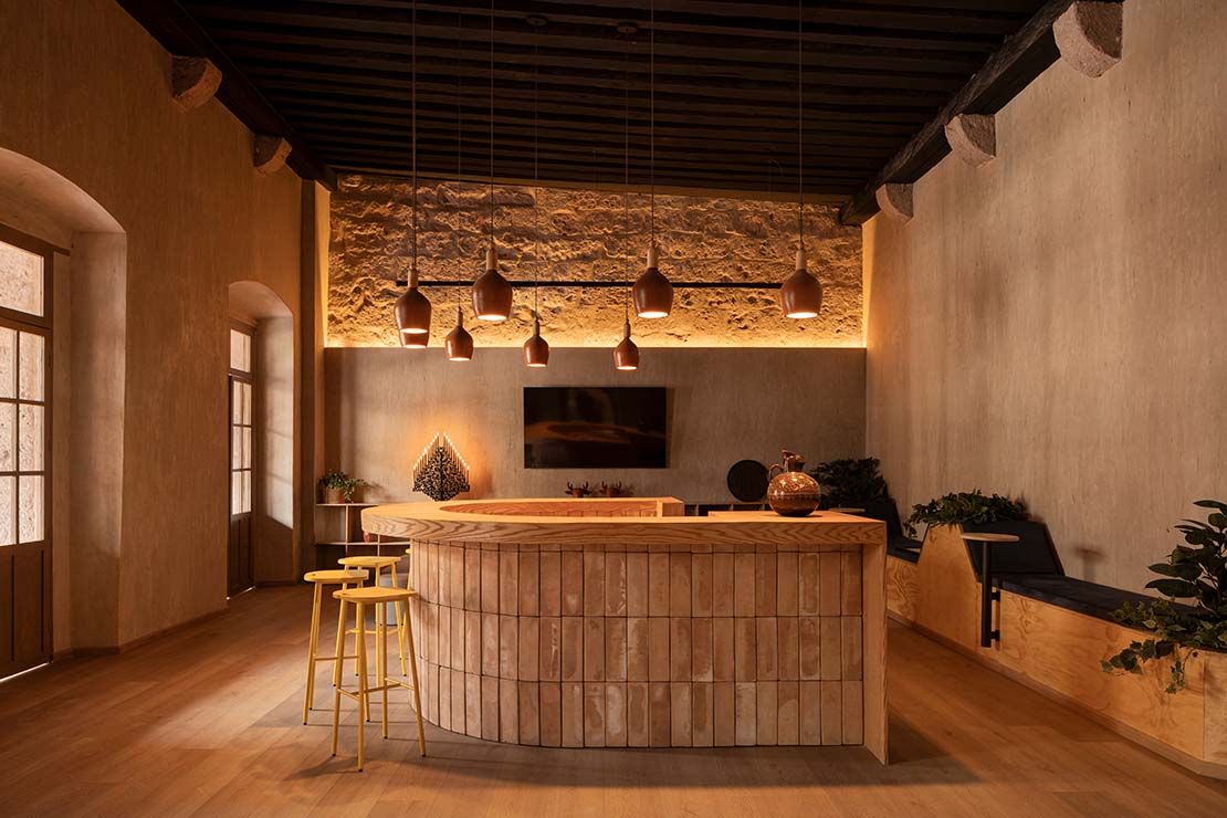 Former 17th-century convent transformed into the new GO HQ offices in Mexico