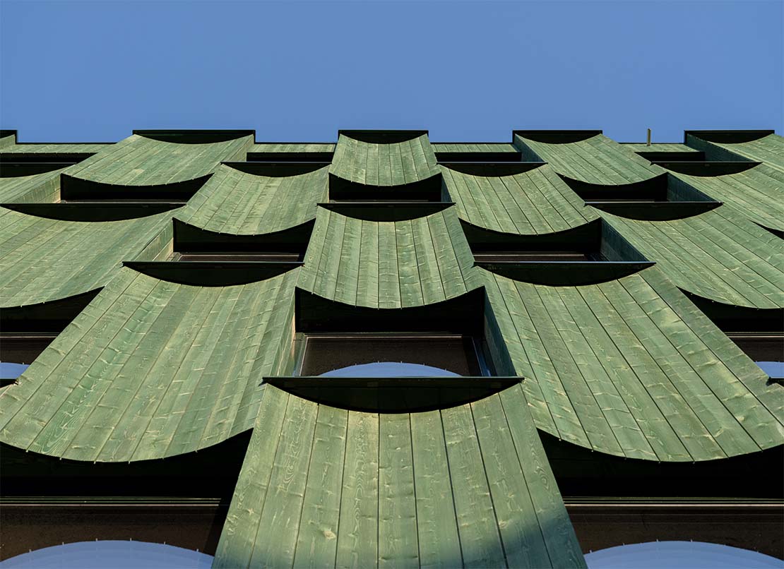 Bâtiment de bureaux LUMBER 4. L'innovation passe par le bois