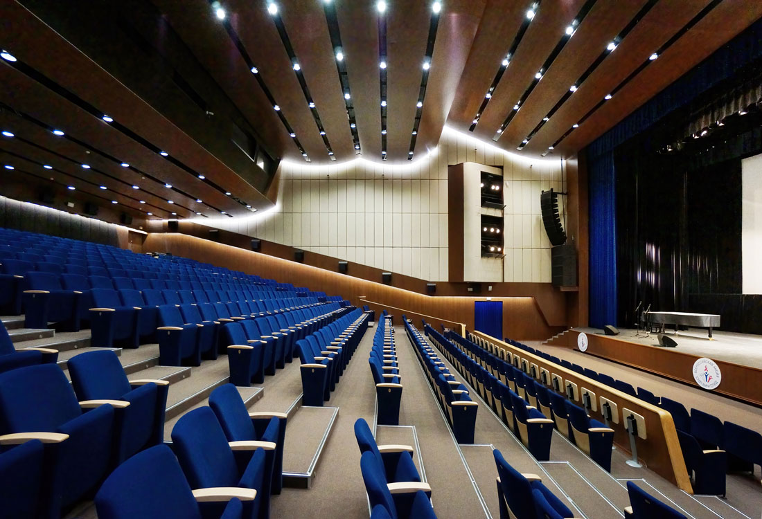 VGIK Auditorium: the digital acoustic revolution signed by UPA