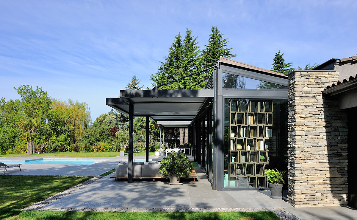 Approccio naturalistico per una villa in Francia