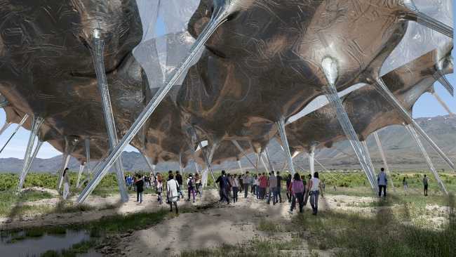 “Stazione effimera” un nuovo modo di produrre energia e aggregazione umana senza pesare sul pianeta