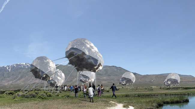 “Stazione effimera” un nuovo modo di produrre energia e aggregazione umana senza pesare sul pianeta