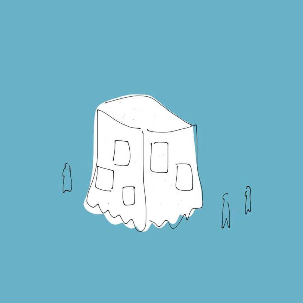 Paradoxical creature, symbol of the past in the present, it is neither here nor there: it is the ghost of a house