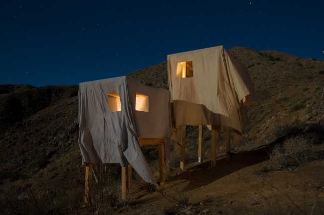 Paradoxical creature, symbol of the past in the present, it is neither here nor there: it is the ghost of a house