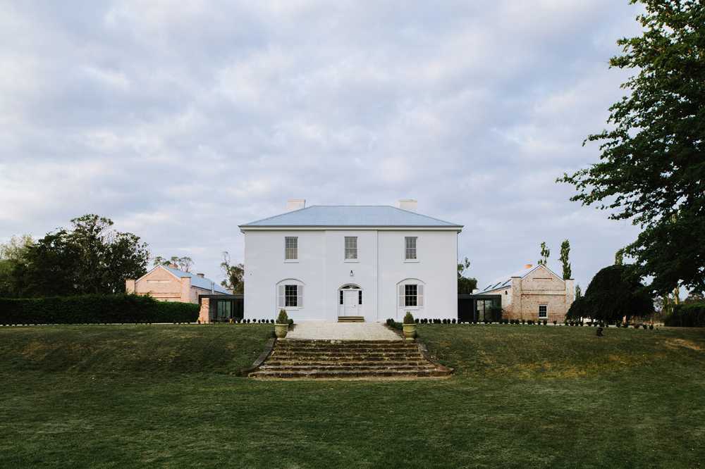Symmons Plains Homestead: austere Georgian heritage grappling with a renovation shaped by modern trends