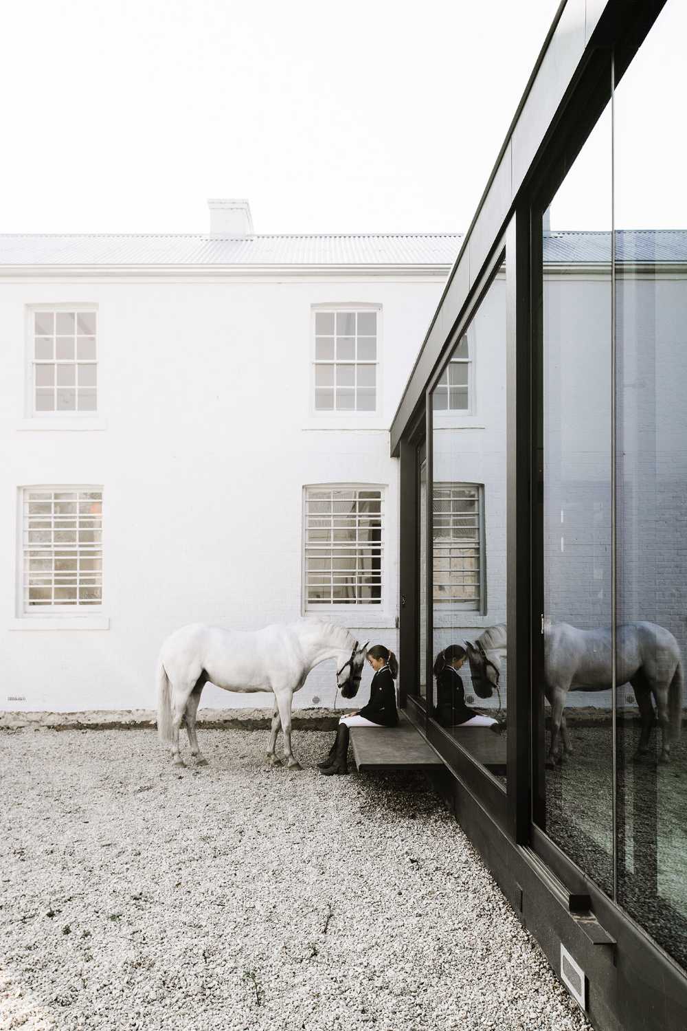 Symmons Plains Homestead: austere Georgian heritage grappling with a renovation shaped by modern trends
