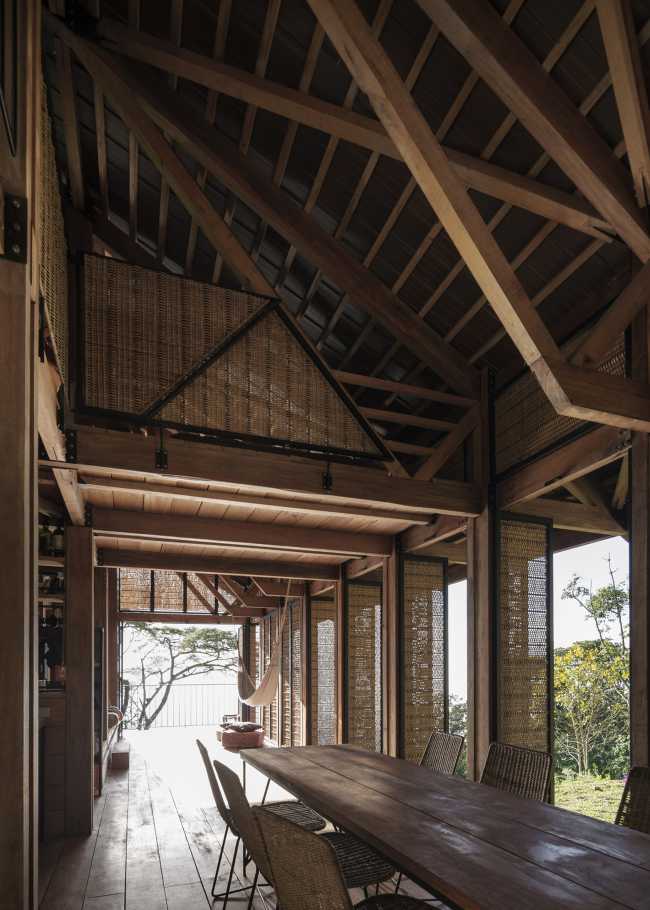 Casa Tejida, the paradise where clouds come for breakfast