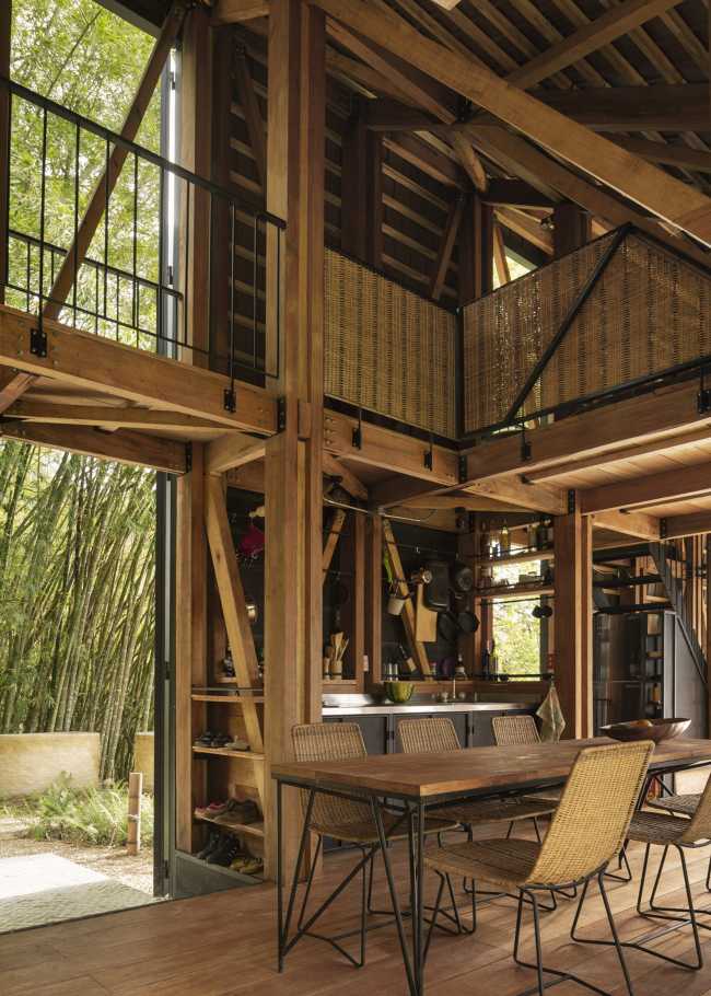 Casa Tejida, the paradise where clouds come for breakfast