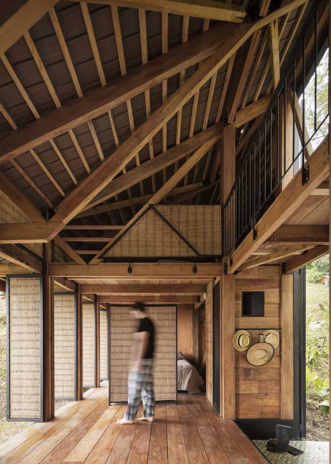 Casa Tejida, the paradise where clouds come for breakfast