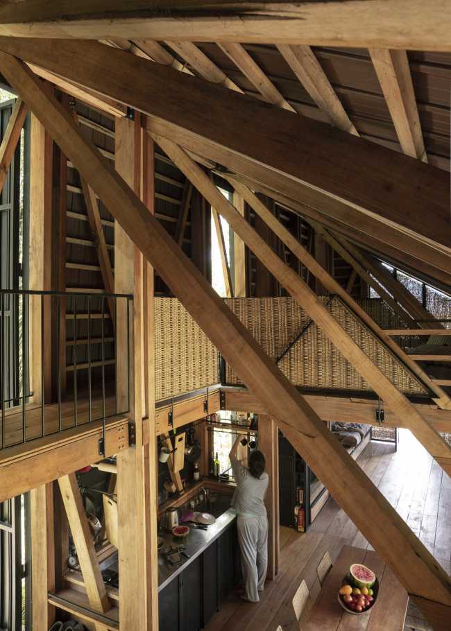 Casa Tejida, the paradise where clouds come for breakfast