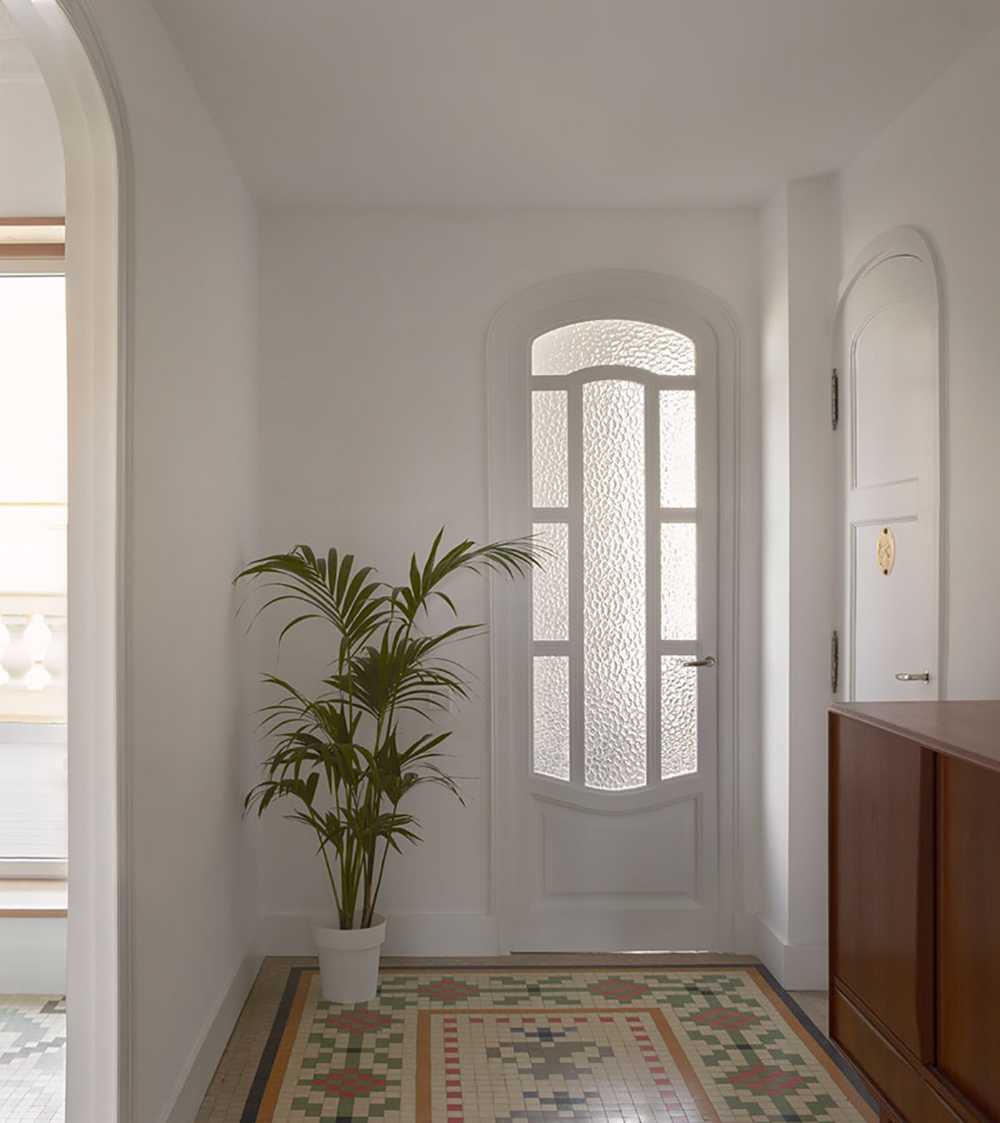 House Cas 8 recovery of the original attic mosaics in Valencia