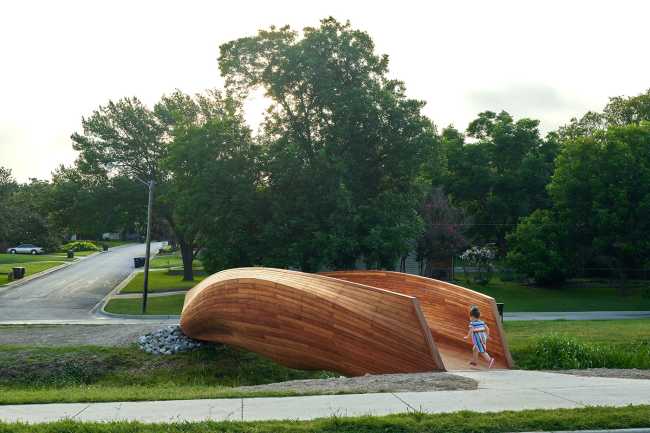 Drift: the innovative pedestrian bridge in Fort Worth, Texas