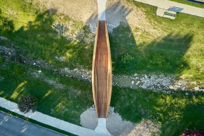 Drift: the innovative pedestrian bridge in Fort Worth, Texas