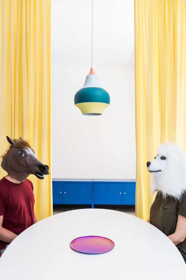 Retroscena Apartment, ironic and pop design in the capital of Rome