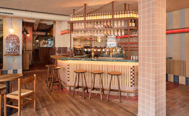 Volare: a modern restaurant which reminisces about the past but embraces the contemporary