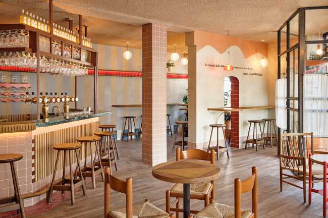 Volare: a modern restaurant which reminisces about the past but embraces the contemporary