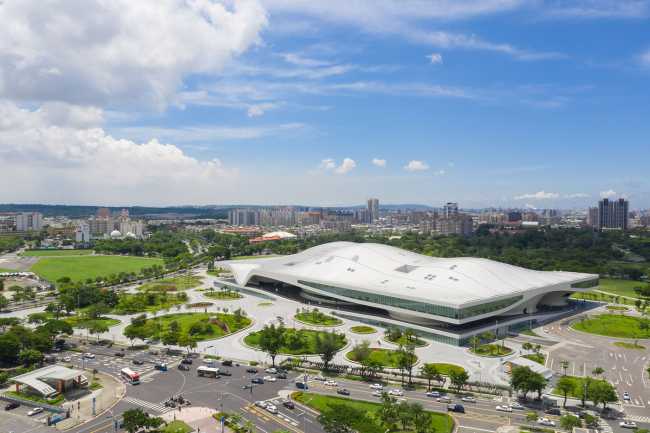 National Kaohsiung Centre for the Arts, a majestic architectural tree enshrines the city's artistic life under its protective canopy