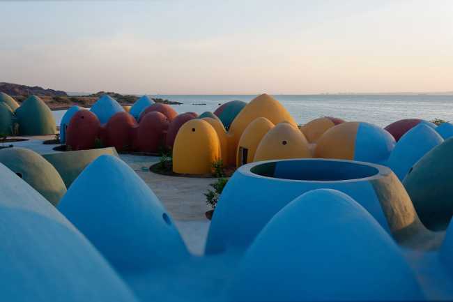 The Presence in Hormuz, the island that swells with rainbow-coloured domes