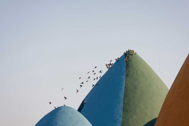 The Presence in Hormuz, the island that swells with rainbow-coloured domes