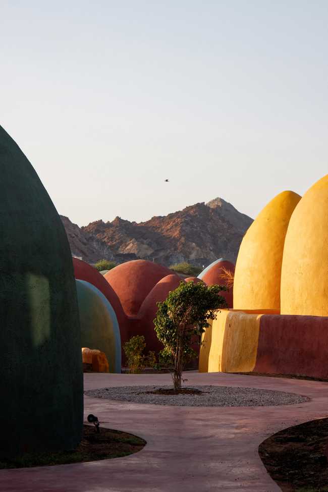 The Presence in Hormuz, the island that swells with rainbow-coloured domes