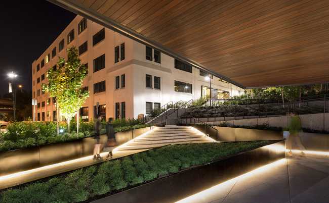 YARD, a social hub that connects to the landscape