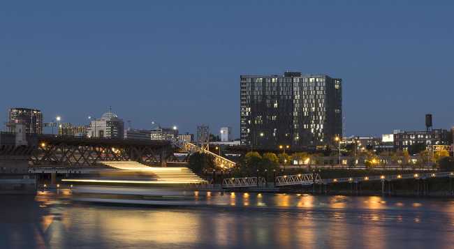 YARD, a social hub that connects to the landscape