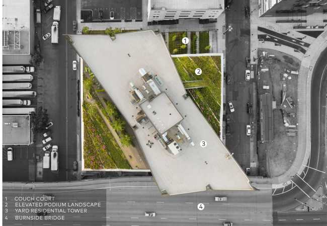 YARD, a social hub that connects to the landscape