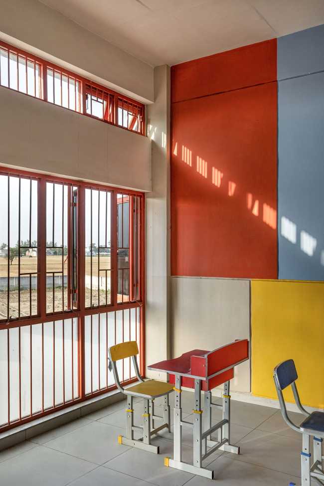 St Martha Bethany Vidyalaya School Phase 1, the ideal constructive envelope for the context