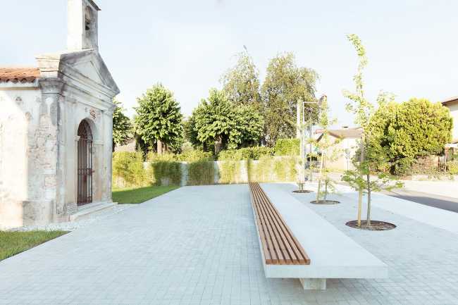 Campagnola Square in the municipality of Rosà: Redevelopment for a better viability