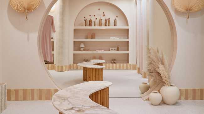 An&Be store in Madrid, where fashion and architecture converse.