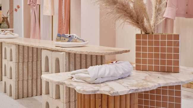 An&Be store in Madrid, where fashion and architecture converse.