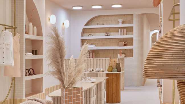 An&Be store in Madrid, where fashion and architecture converse.