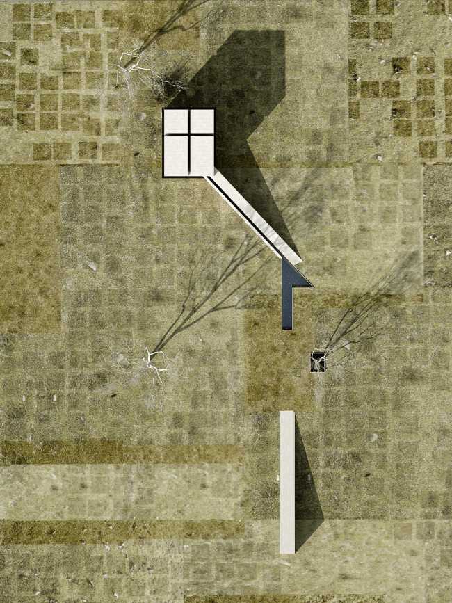 Contemplative space to investigate the contrast between past and present, familiar and unfamiliar. Artsakh Church