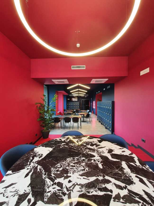 University Campus CX Turin Regina. Neither a simple hotel nor a dormitory, but a space interconnected with the city