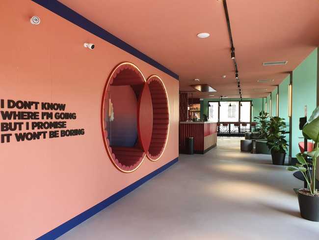 University Campus CX Turin Regina. Neither a simple hotel nor a dormitory, but a space interconnected with the city
