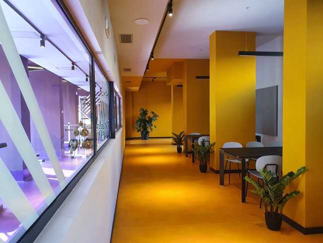 University Campus CX Turin Regina. Neither a simple hotel nor a dormitory, but a space interconnected with the city