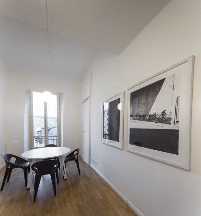 Artea Foundation's operating headquarters. A neutral space as a backdrop to art