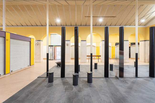 IV edition of the Des-Adarve competition. The installation Columns
