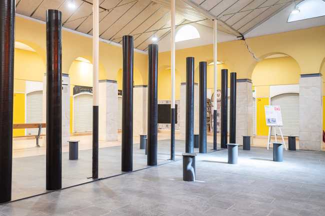 IV edition of the Des-Adarve competition. The installation Columns