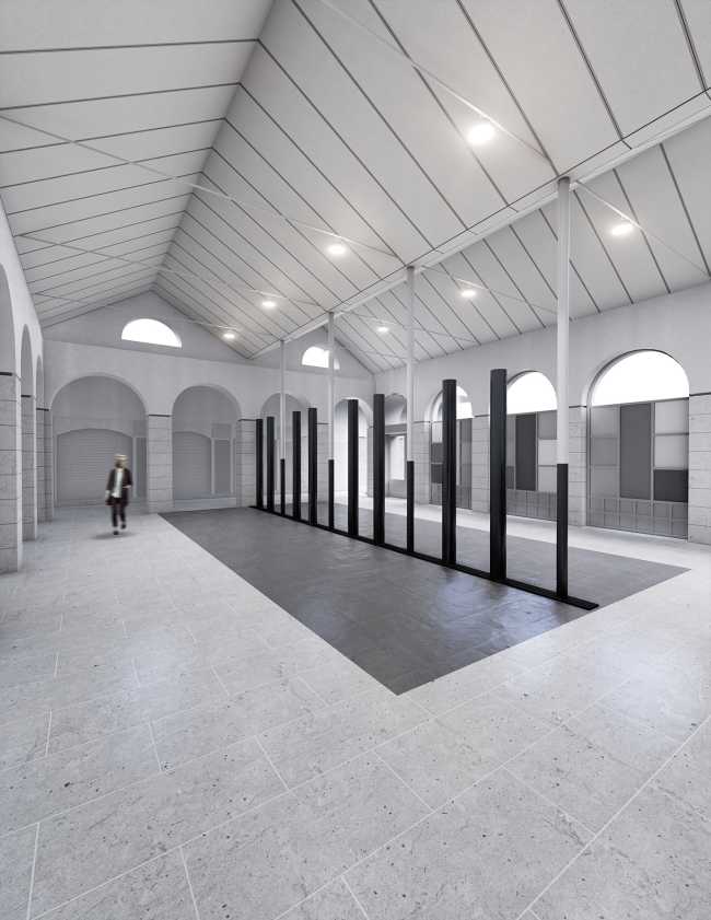 IV edition of the Des-Adarve competition. The installation Columns